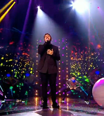 Andrea returned for the final night - aww!